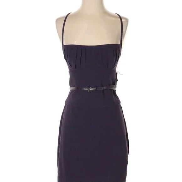 open lace back dress Black Halo Jewel Gown main image 1